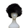 Luxury Womens Black Mink Fur Winter Hat Soft Lined Stylish Cold Weather