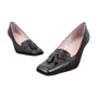 Talbots Brown Heaton Leather Tassel Loafer Pumps Womens Size 9M