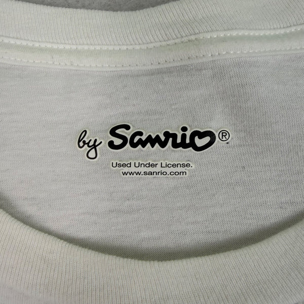 Sanrio Unisex White Cotton/Polyester Hello Kitty & Friends Graphic T-Shirt