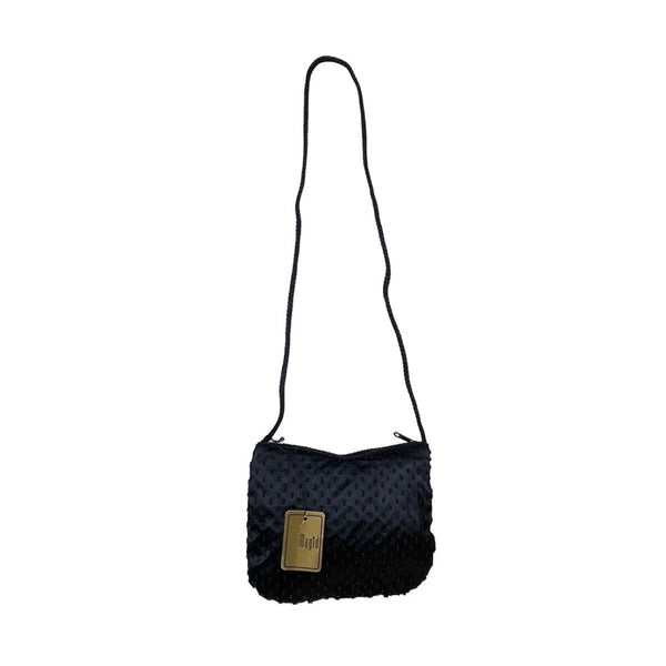 Magid Women's Black Beaded Evening Crossbody Small Bag Sz S - NWT