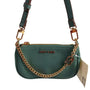 Anne Klein Women's Aqua Blue With Gold Tone Accents Crossbody Purse Sz S - NWT