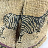 Sag Harbor Womens Multicolor Zebra Print Button-Up Jacket Sz 10