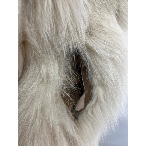 Unbranded Multi-Use White Fur Vest/Jacket for Women
