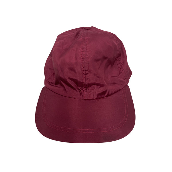 Silk Burgundy Ladies Cap 100% Silk Adjustable Lightweight Baseball Hat Made In China