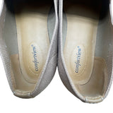 Comfort View Womens Tan Beige Slip-On Tessa Casual Flats Shoes Size 9.5W