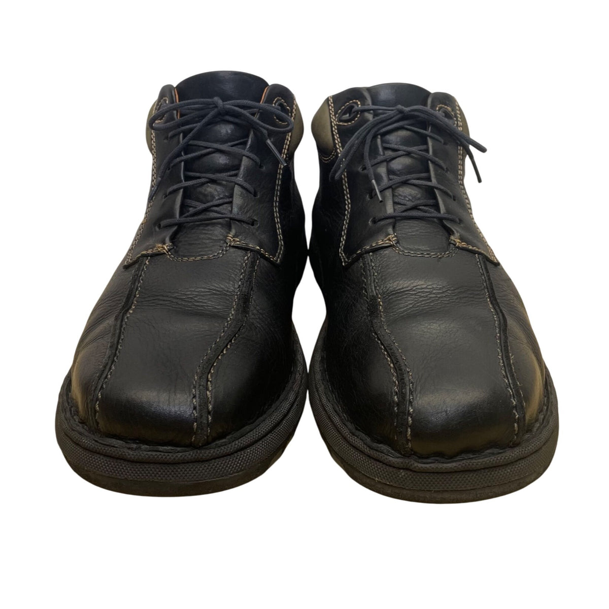 Johnston & Murphy Men’s Black Leather Ellington Ankle Chukka Boots Size 12M