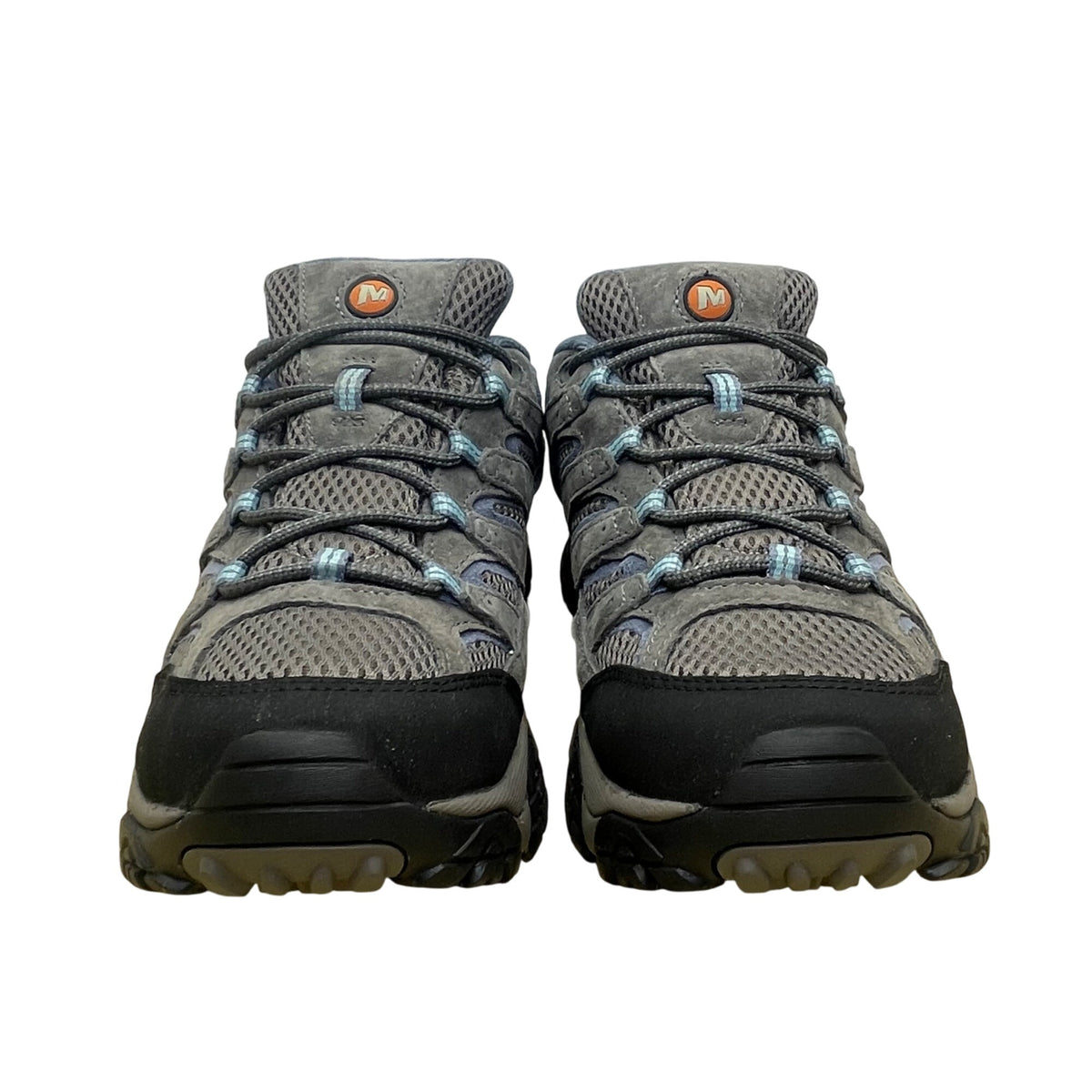 Merrell Women’s Gray Mesh & Suede Vibram Soles Upper Hiking Shoes Size 9.5