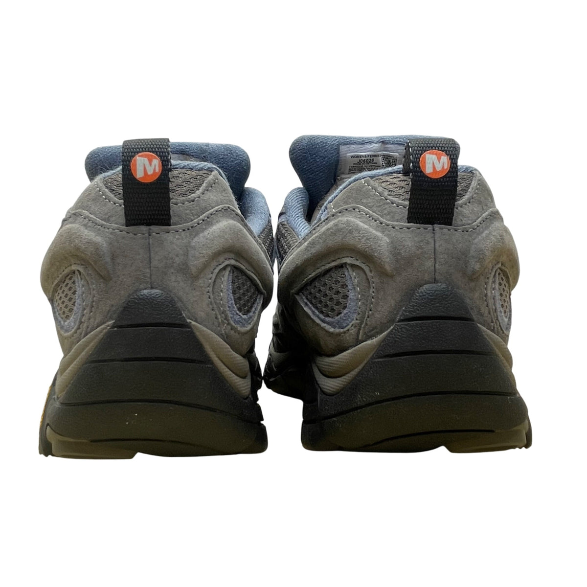 Merrell Women’s Gray Mesh & Suede Vibram Soles Upper Hiking Shoes Size 9.5