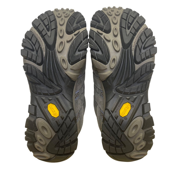 Merrell Women’s Gray Mesh & Suede Vibram Soles Upper Hiking Shoes Size 9.5