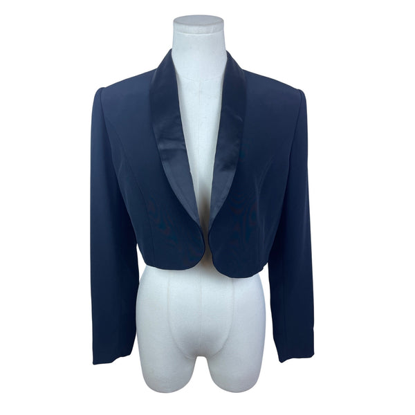 Jones New York Womens Black Evening Bolero Jacket Formal Wear Size 6