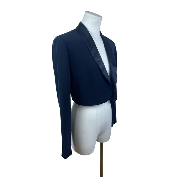 Jones New York Womens Black Evening Bolero Jacket Formal Wear Size 6