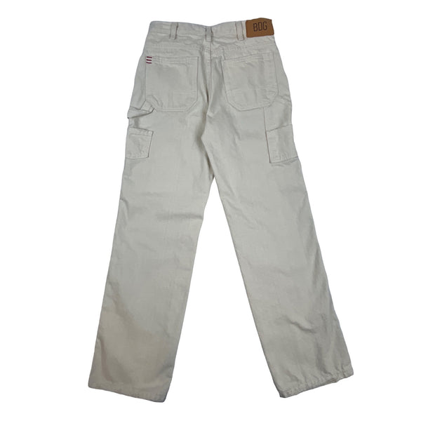 BDG Women’s Off White High Rise Straight Leg Jean Sz 26