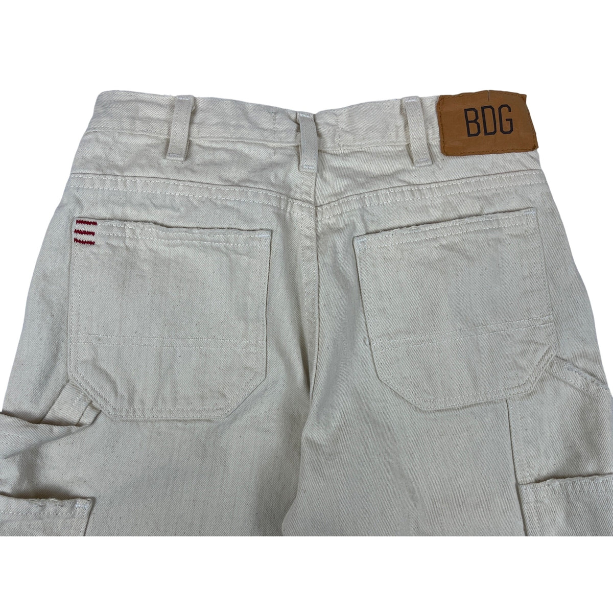 BDG Women’s Off White High Rise Straight Leg Jean Sz 26