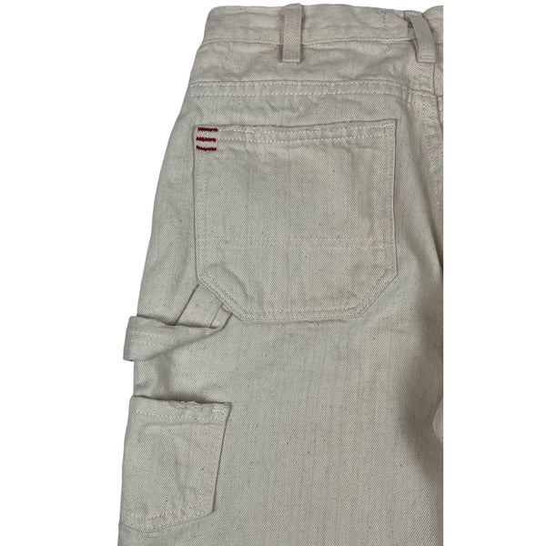 BDG Women’s Off White High Rise Straight Leg Jean Sz 26