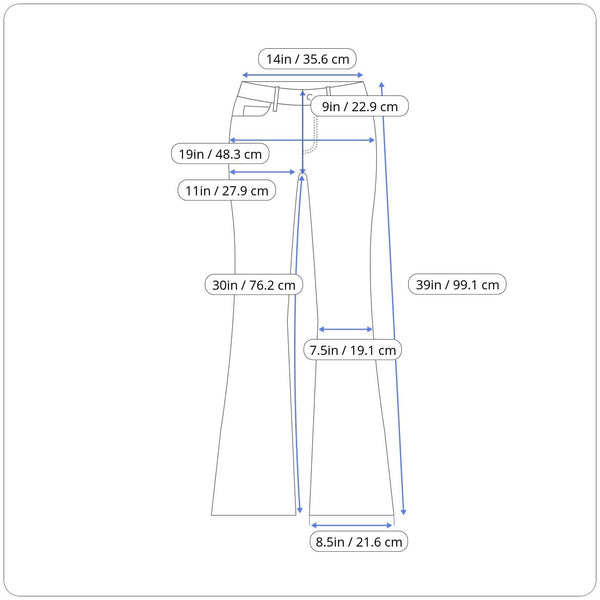 D&G Women’s Brown Cotton Corduroy Flared Pants Button Pockets Italy