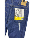 Vintage 90s Y2K Lee 34x30 Mens Regular Fit Jeans Blue Denim Made in USA New