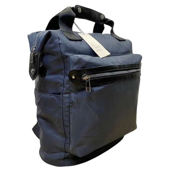 A New Day Women’s Tomcat Grey Nylon With Multiple Compartments Backpack Size M