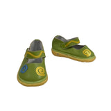 Rainbow Steps Toddler Girl's Green Squeaky Shoes Sz 16