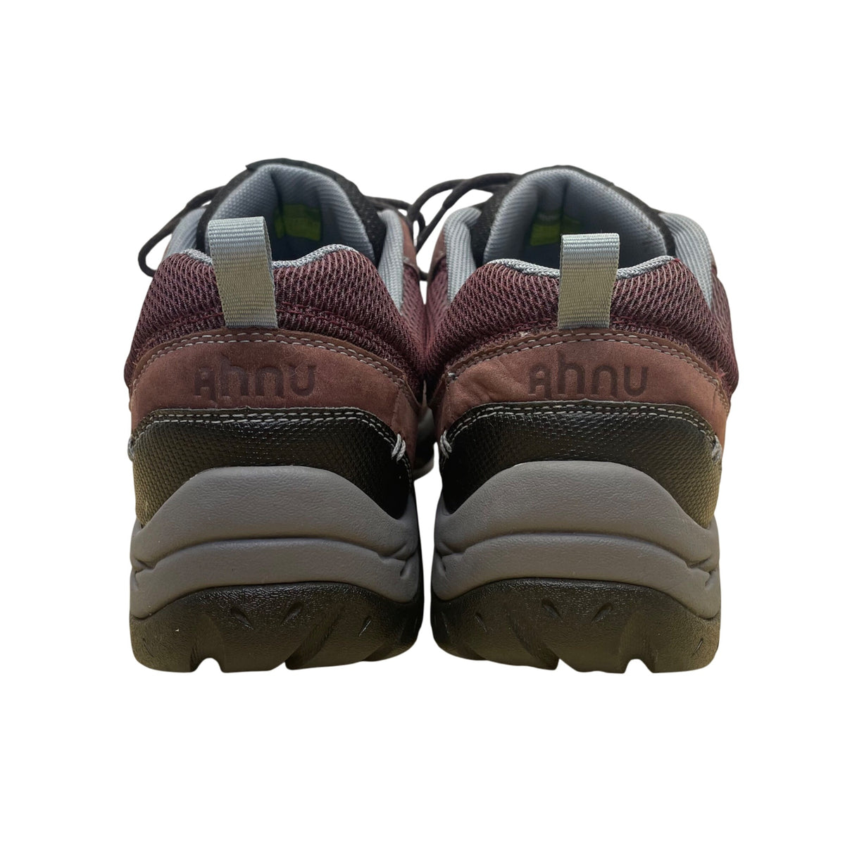 Ahnu Women’s Burgundy Leather Event Waterproof Vibram Sole Hiking Shoes Size 11