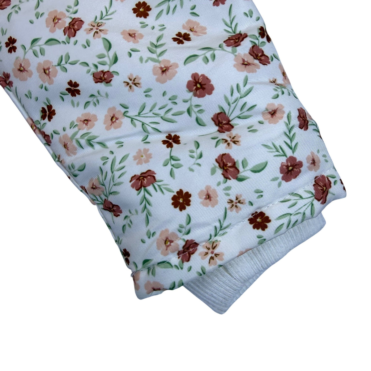 Primark Cares Girls White Floral Hooded Jacket Waterproof Sz 5-6Yrs  - New