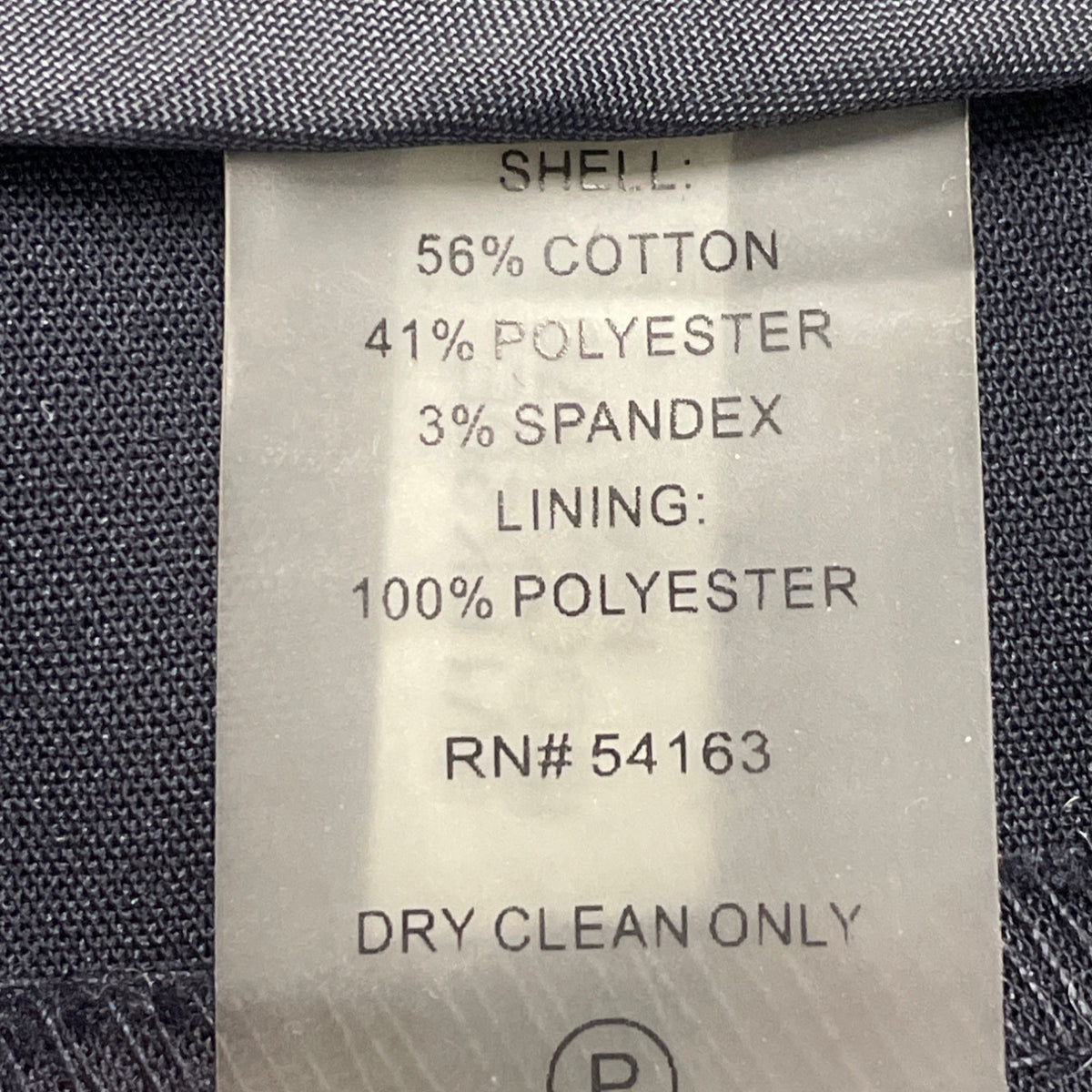 Ivanka Trump Women's Navy Pants Slim Fit With Gold Zipper Detail Size 8