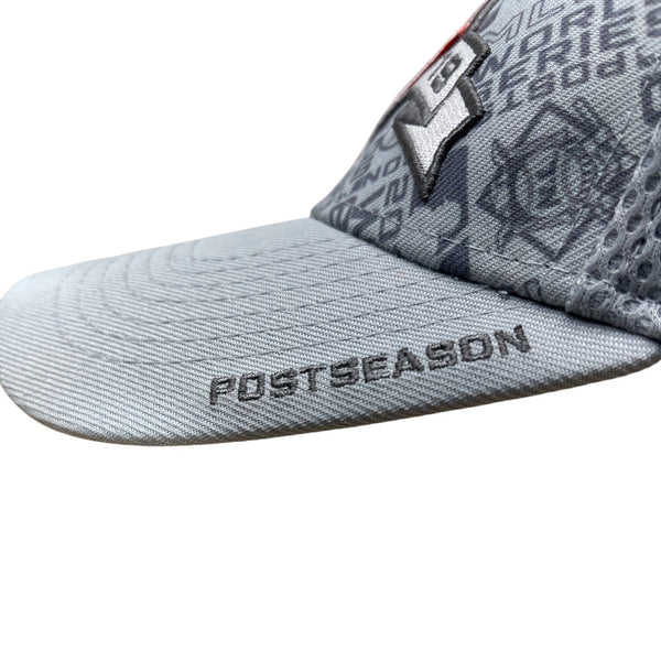 Washington Nationals 2019 World Series New Era 9Forty Post Season Cap Gray & Red