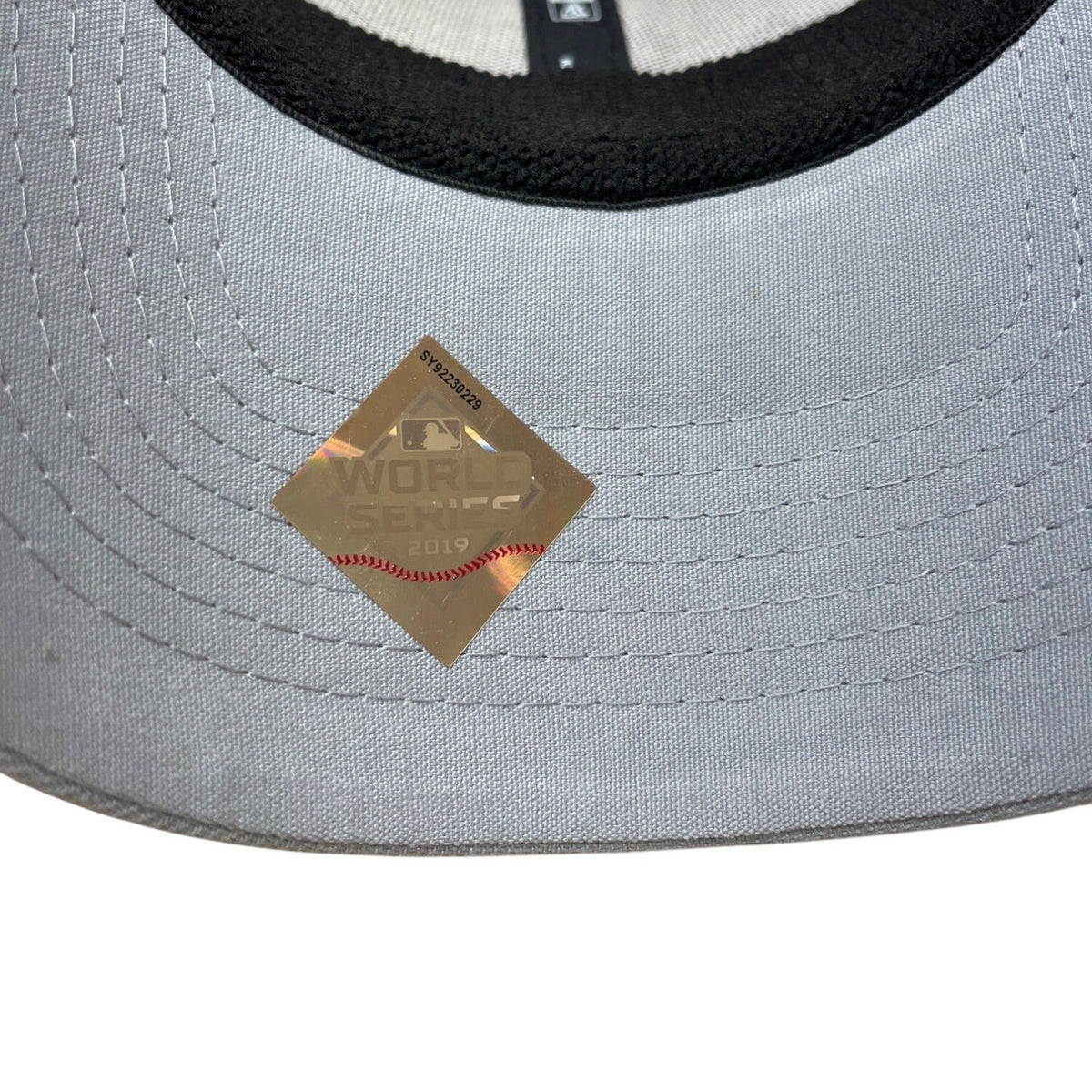 Washington Nationals 2019 World Series New Era 9Forty Post Season Cap Gray & Red
