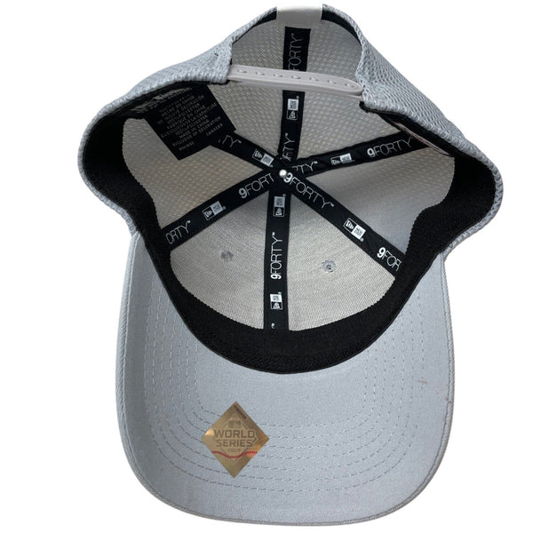 Washington Nationals 2019 World Series New Era 9Forty Post Season Cap Gray & Red