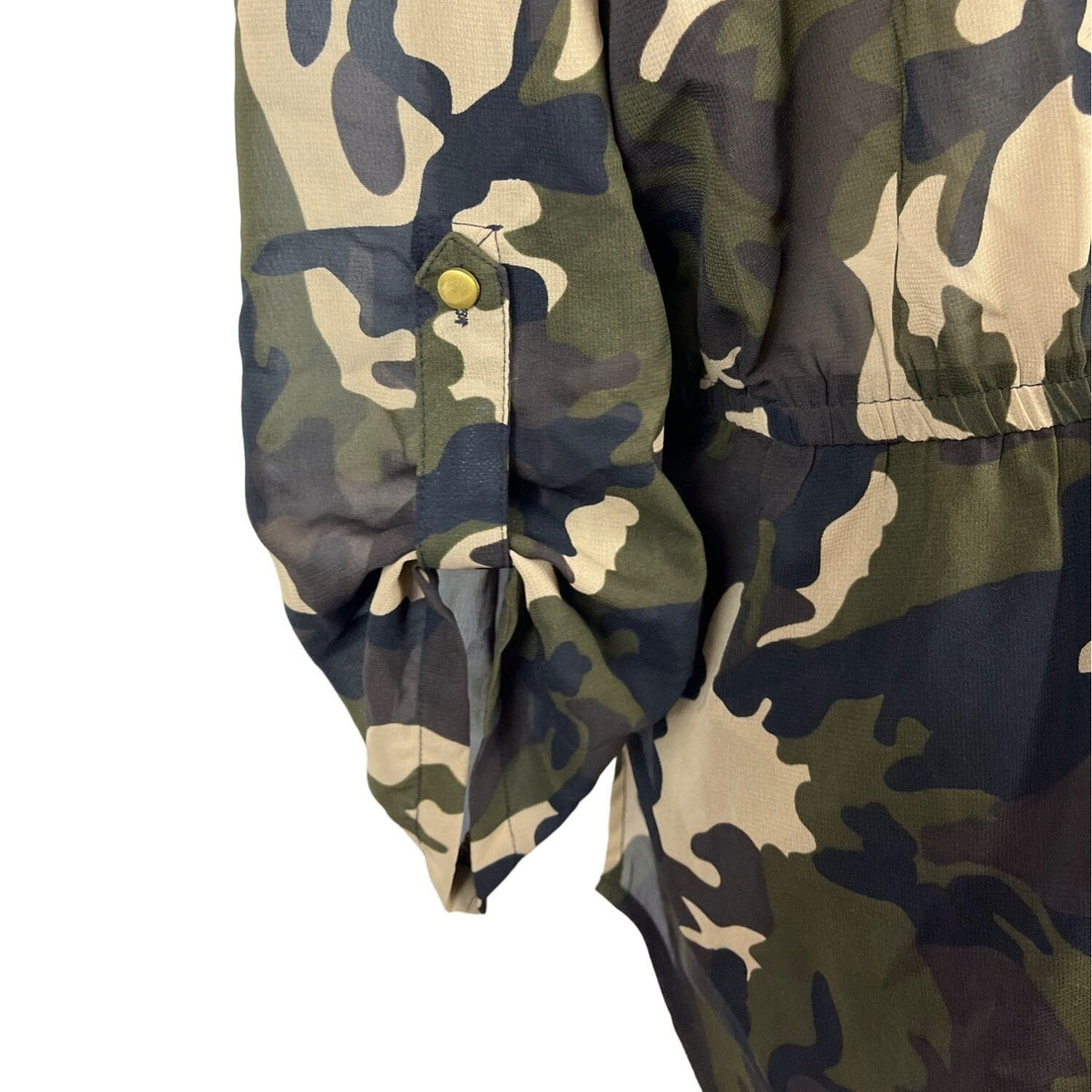 Mileage Women's Green Peplum Blouse Size 2X (EUR 50)