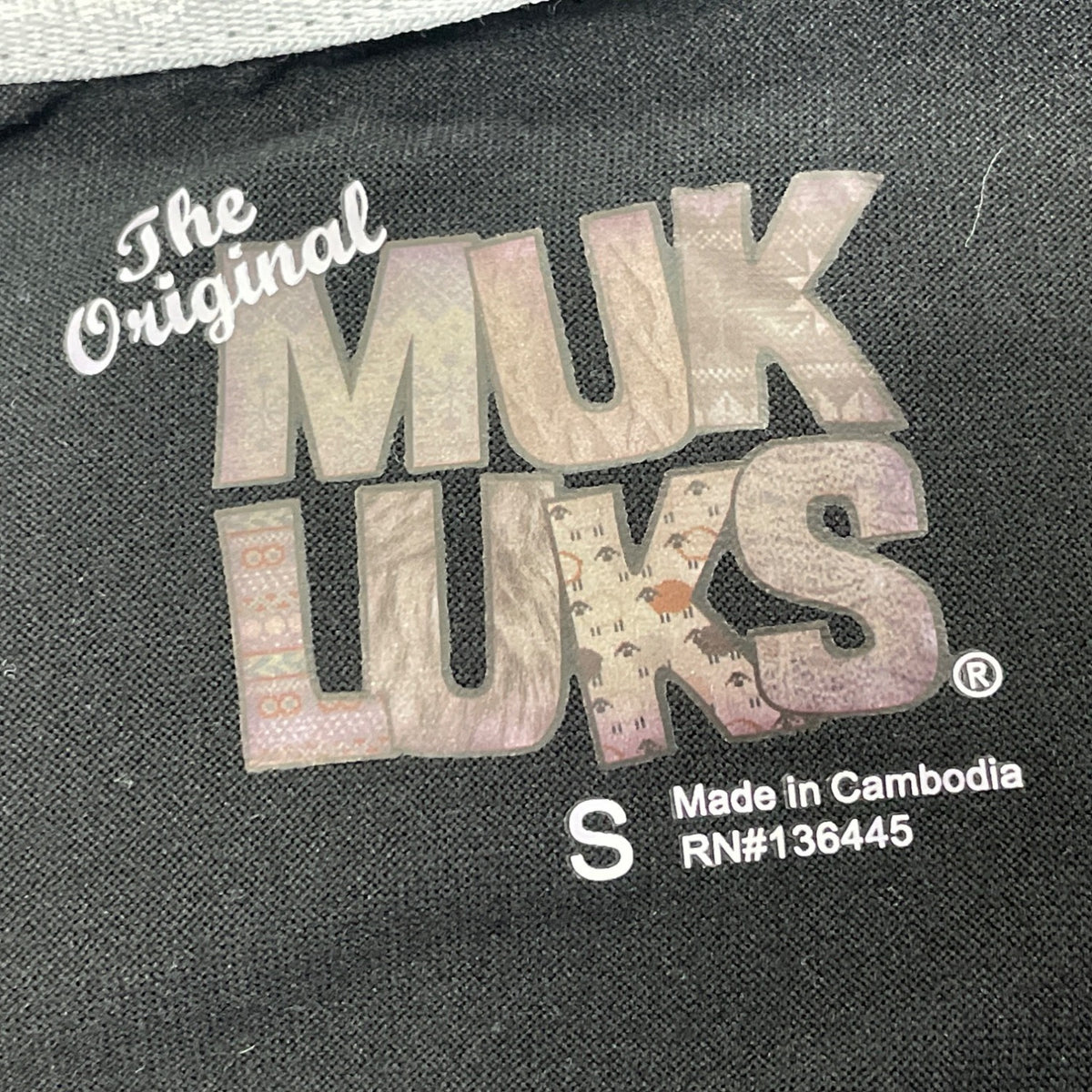 Muk Luks 3-Piece Black Open Cardigan T-Shirt & Floral Pant Lounge Set Sz S - New