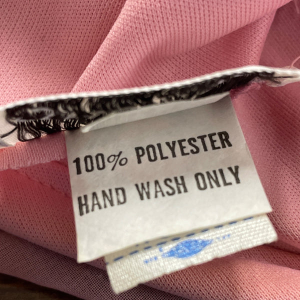 Vintage Themes Womens Pink Pleated Maxi Dress Elegant Flowing Design Size 16