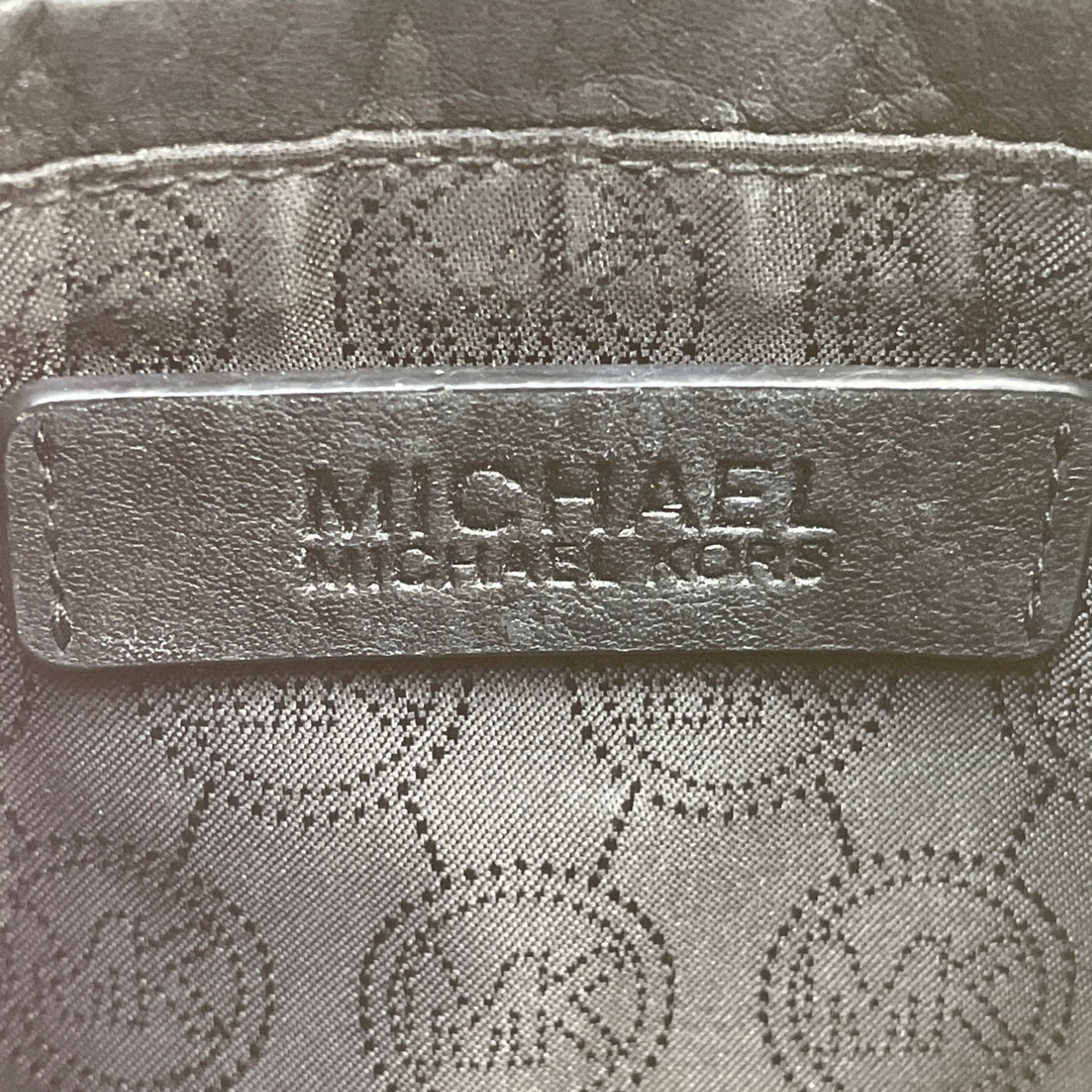 Michael Kors Black Jet Set Crossbody Bag With Gold-Tone Logo Plate Sz S