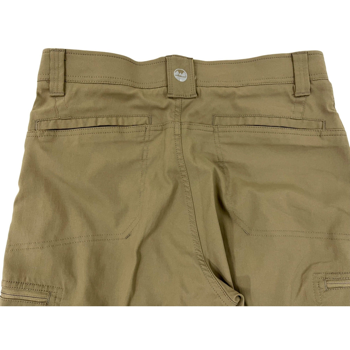 Wrangler Mens Cargo Pants Straight Fit Tan Relaxed Fit Outdoor Hiking Size 30X32