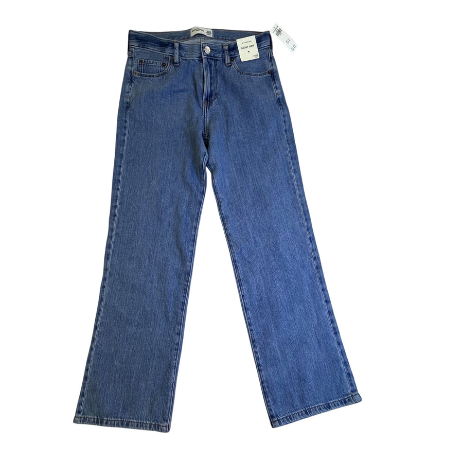 Abercrombie Kids Medium Wash Baggy Jeans Sizeize 15/16 Regular