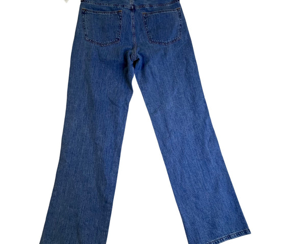 Abercrombie Kids Medium Wash Baggy Jeans Szize 15/16 Regular - New