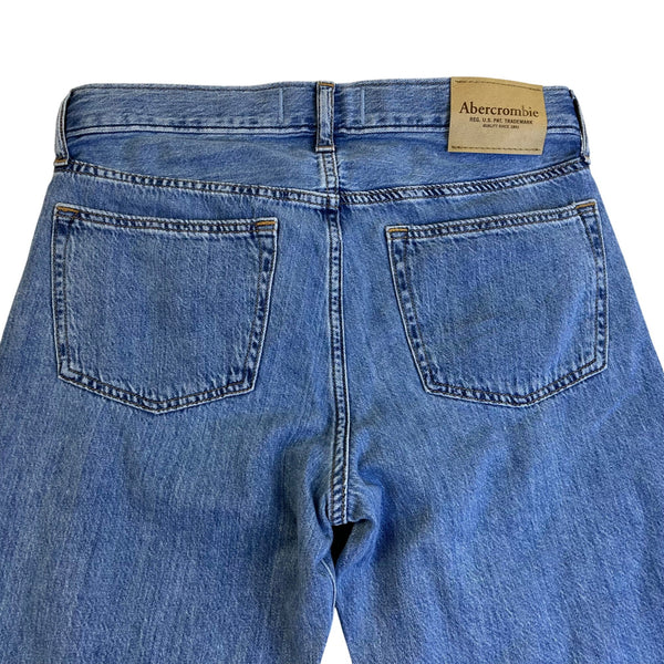 Abercrombie Kids Medium Wash Baggy Jeans Szize 15/16 Regular - New