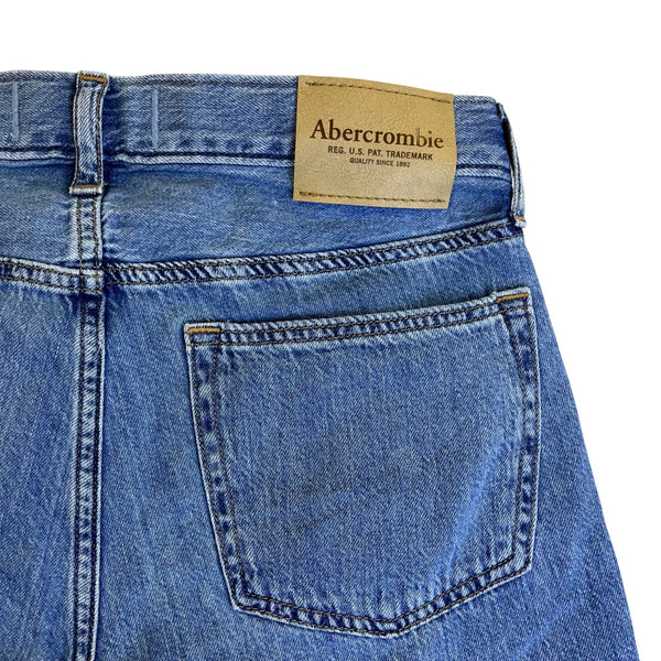Abercrombie Kids Medium Wash Baggy Jeans Szize 15/16 Regular - New
