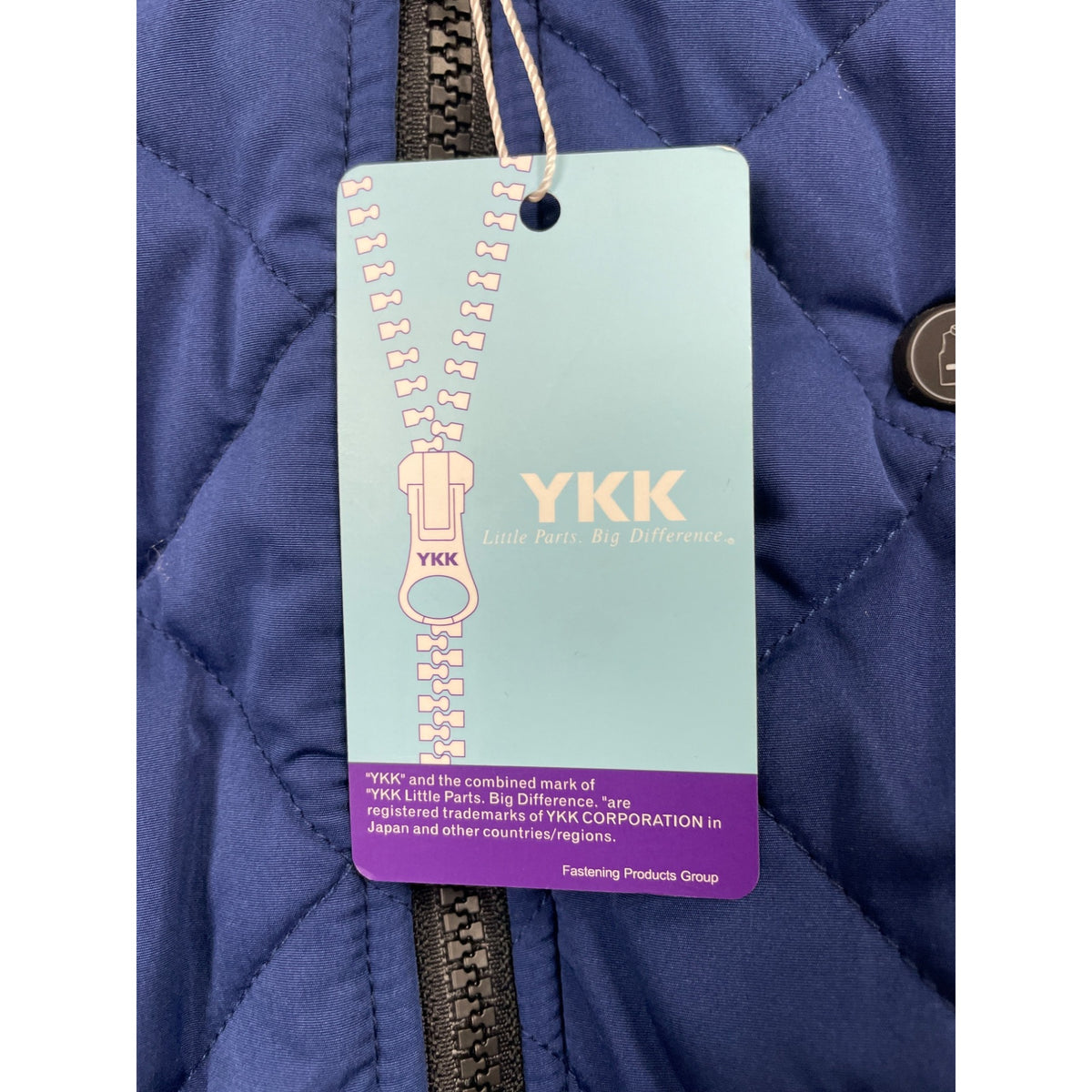 Arris Womens Blue Quilted Heated Vest Full Zip Warm Fleece-Lined - New