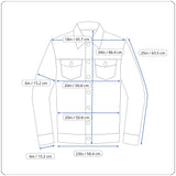 Jaclyn Smith Mens Brown Genuine Leather Jacket With Front Zipper & Pockets Sz XL