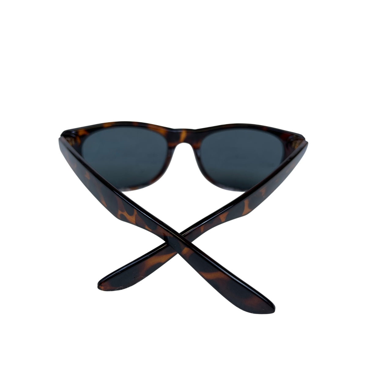 Tortoise Shell Unisex Sunglasses Dark Lenses UV Protection Lightweight Retro Style