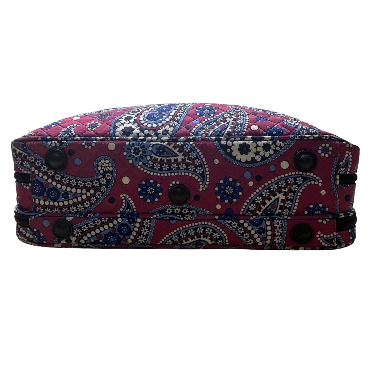 Vera Bradley Women’s Floral Paisley Quilted Fabric Zippered Travel Bag