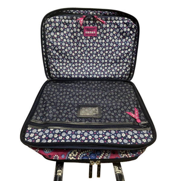 Vera Bradley Women’s Floral Paisley Quilted Fabric Zippered Travel Bag
