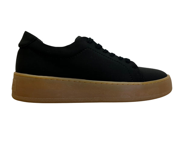 Jenni Kayne Women’s Black Lining Gum Sole Platform Sneakers Sz 7.5 US