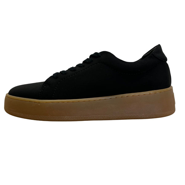 Jenni Kayne Women’s Black Lining Gum Sole Platform Sneakers Sz 7.5 US