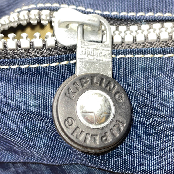 Kipling Unisex Navy Nylon Adjustable Strap Lightweight Functional Crossbody Bag