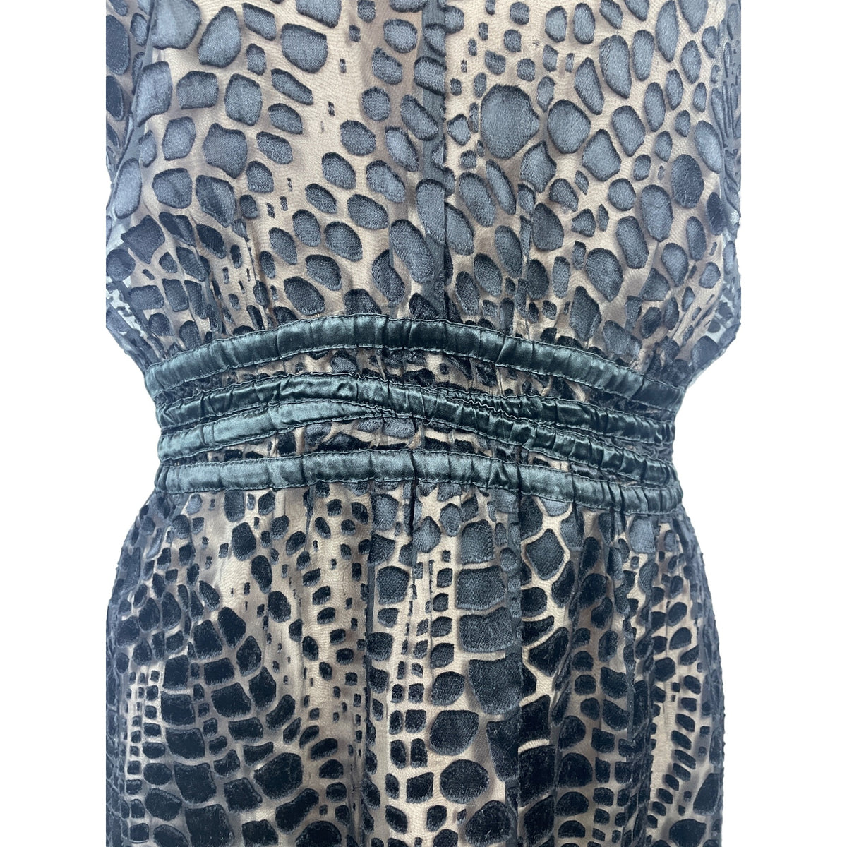 BCBG Maxazria Women's Black Blouson Dress Sz L