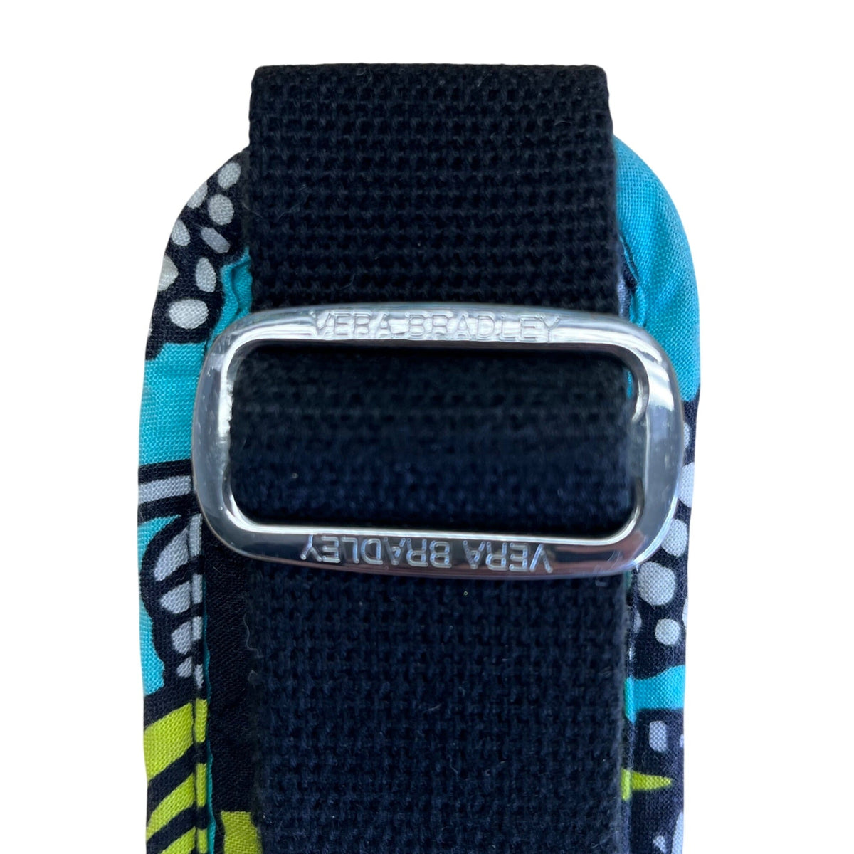 Vera Bradley Women’s Green/Blue/White Floral Quilted With Handles Duffel Bag - New