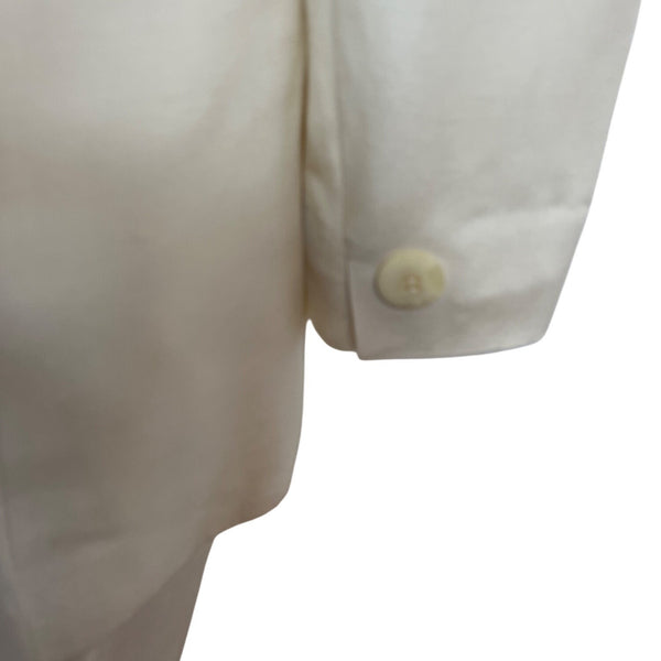 Vintage Jones New York Womens Cream Top & Skirt Two-Piece Set Sz 10 - New