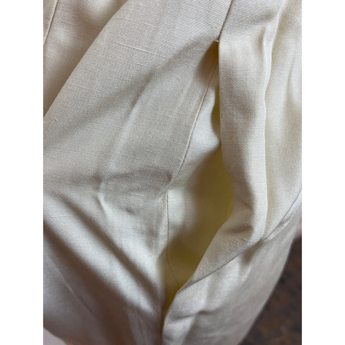 Vintage Jones New York Womens Cream Top & Skirt Two-Piece Set Sz 10 - New