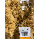 Self Esteem Womens Fuzzy Faux Fur Jacket Apple Cinnamon S